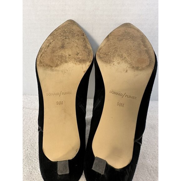 Donald Pliner Farron Suede Ankle Boots size 9.5M - Picture 10 of 12